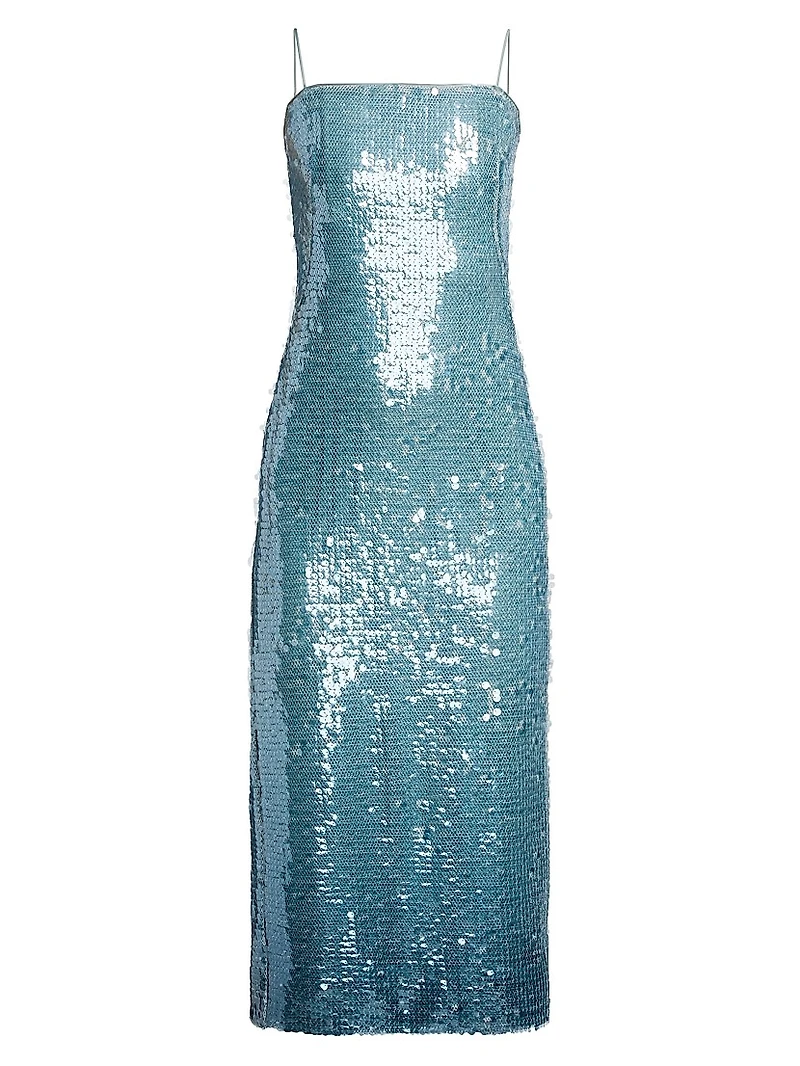 Leilani Sequined Midi-Dress