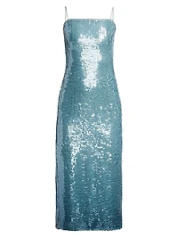 Leilani Sequined Midi-Dress