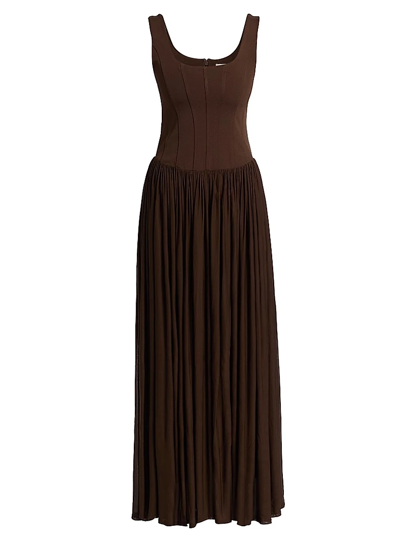 Jamie Scoopneck Maxi Dress