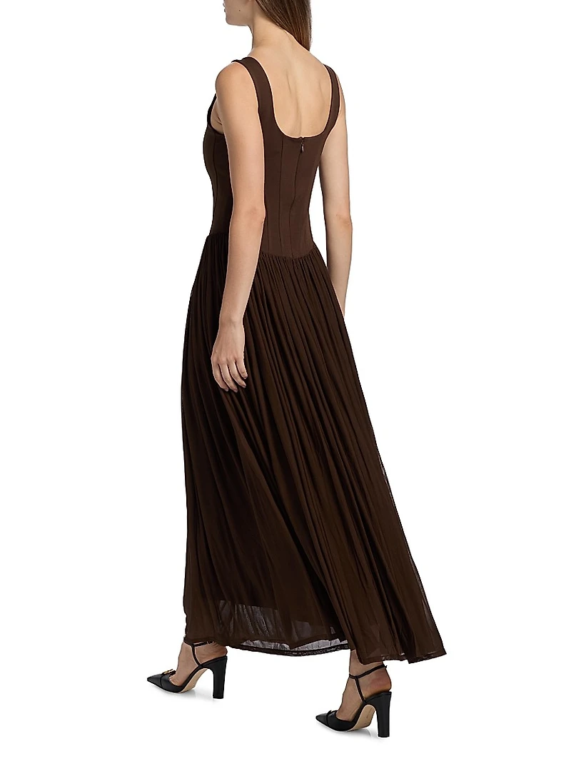 Jamie Scoopneck Maxi Dress