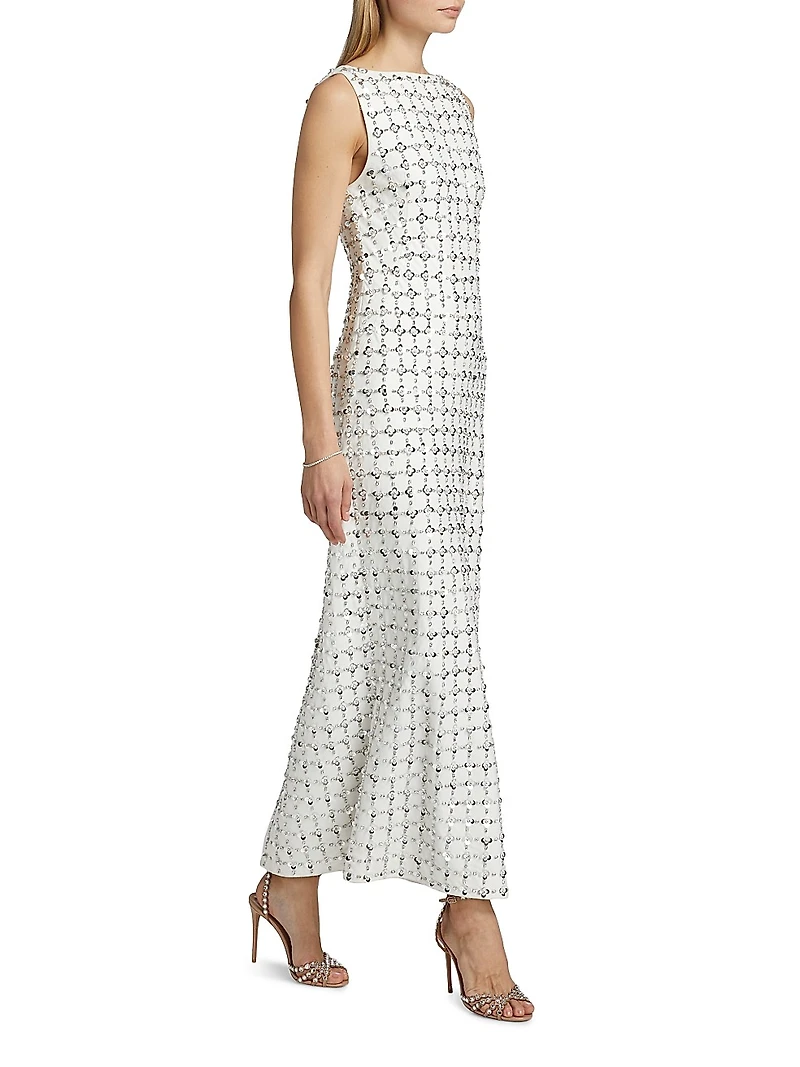 Claudia Embellished Maxi Dress