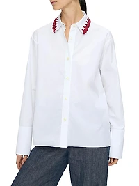 Billie Tassel Collar Shirt