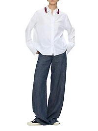 Billie Tassel Collar Shirt