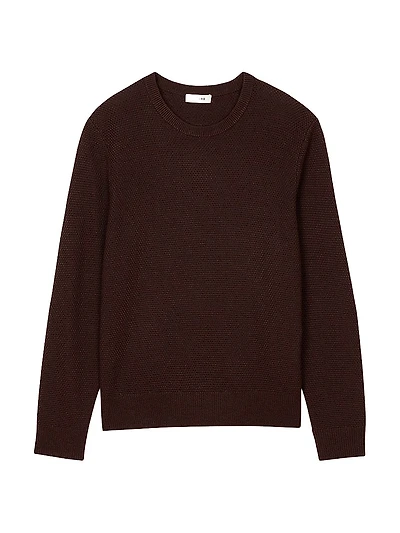 Textured Knit Sweater