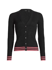 Classic Wool Knit Cardigan