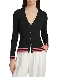 Classic Wool Knit Cardigan