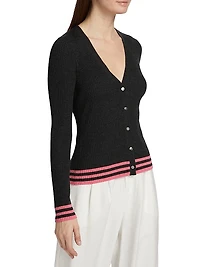 Classic Wool Knit Cardigan