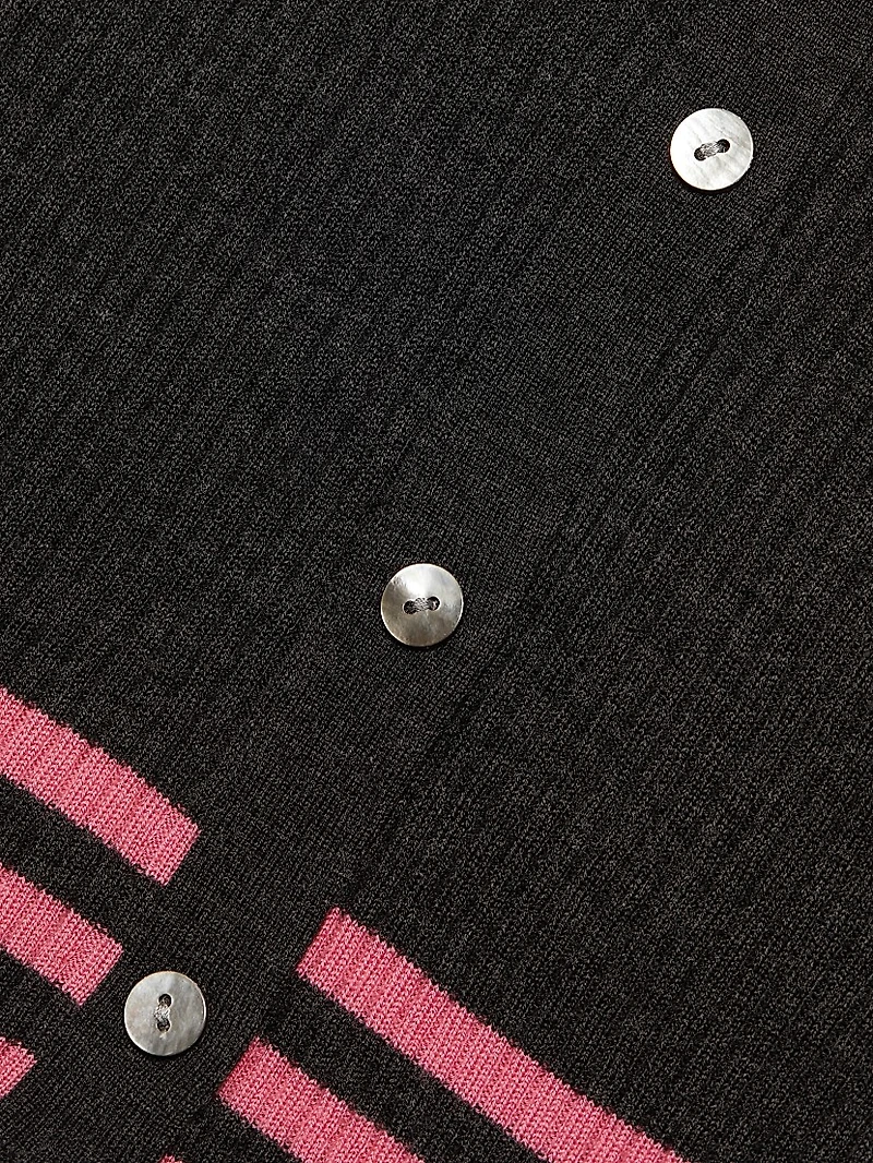 Classic Wool Knit Cardigan