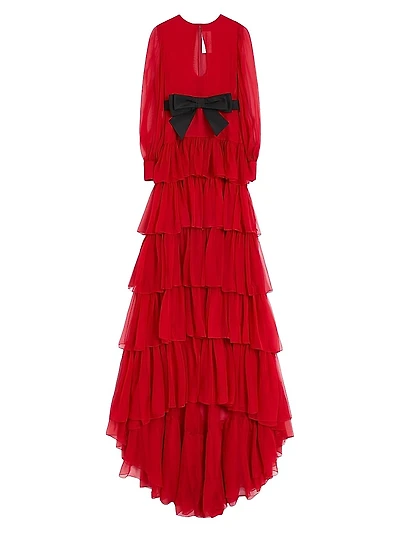 Chiffon Long Dress