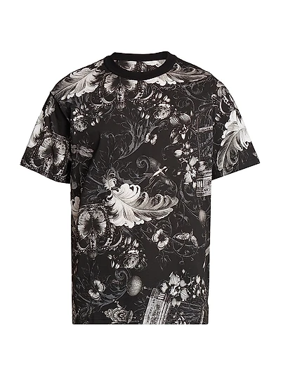 Monochromatic Barocco Crewneck T-Shirt