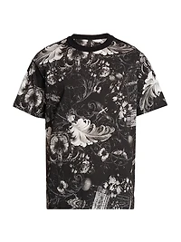 Monochromatic Barocco Crewneck T-Shirt