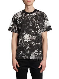 Monochromatic Barocco Crewneck T-Shirt