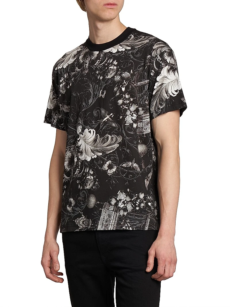 Monochromatic Barocco Crewneck T-Shirt