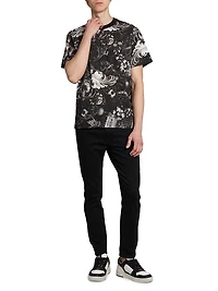 Monochromatic Barocco Crewneck T-Shirt