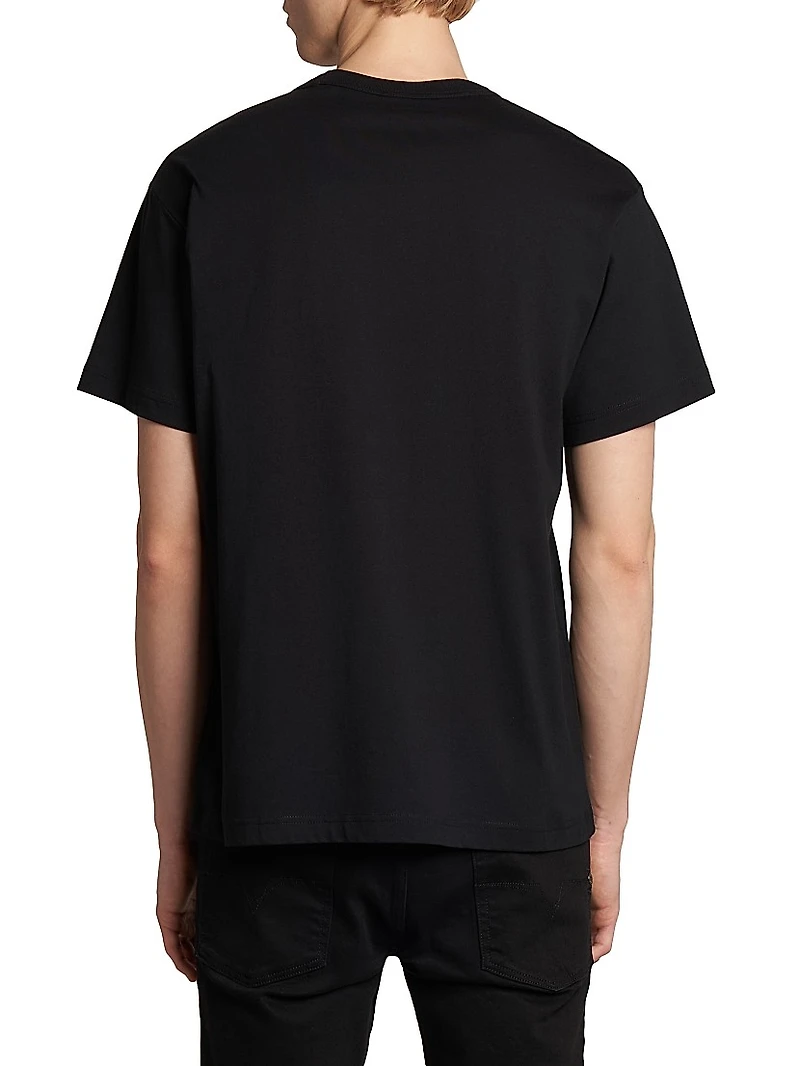 Barocco Logo Crewneck T-Shirt