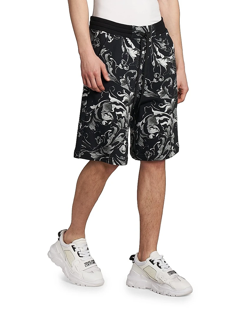 Knit Cotton Gym Shorts