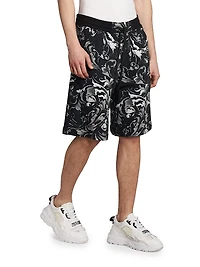 Knit Cotton Gym Shorts