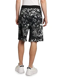 Knit Cotton Gym Shorts