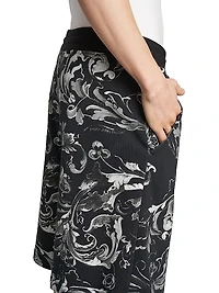 Knit Cotton Gym Shorts