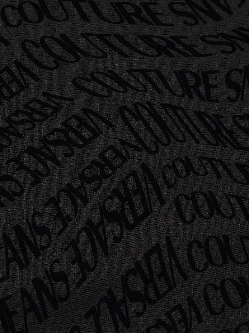 Curved Logo Crewneck T-Shirt