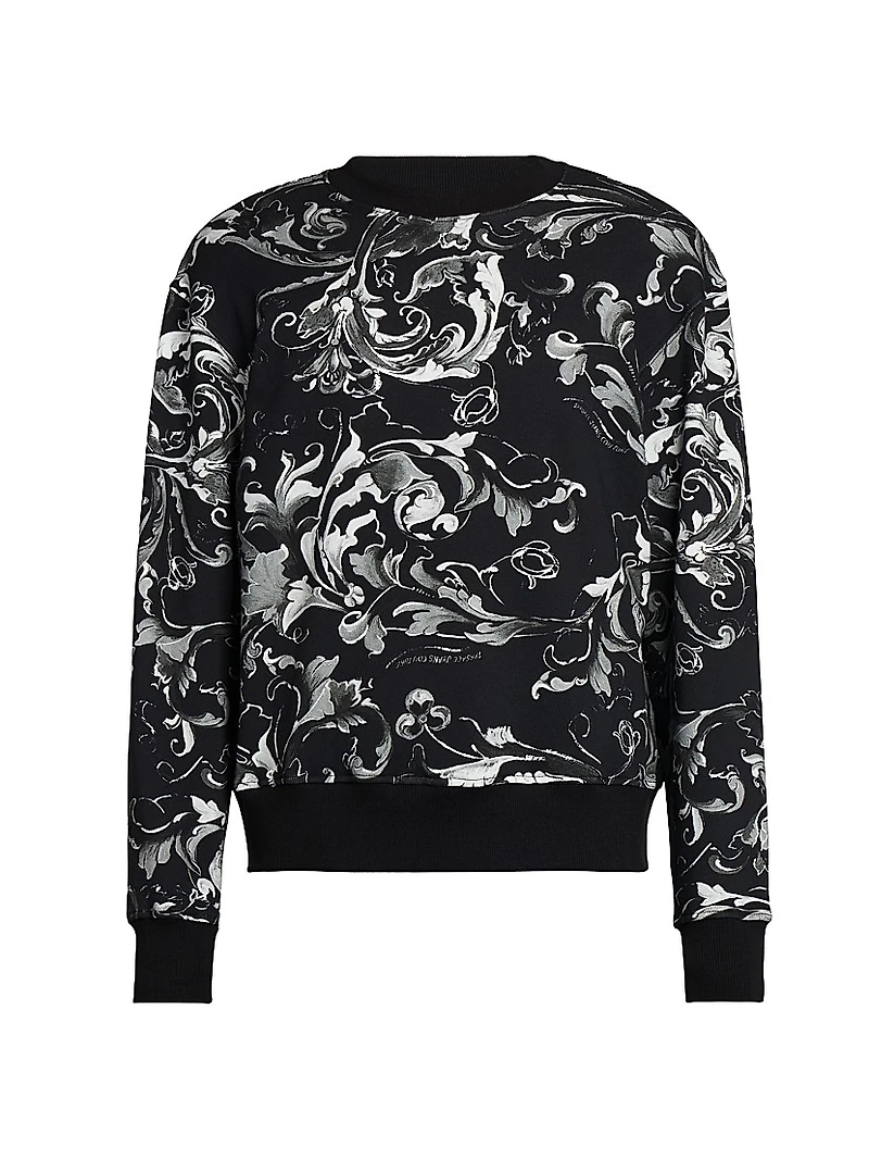Barocco Print Sweatshirt