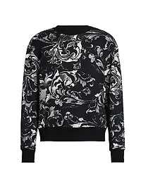 Barocco Print Sweatshirt
