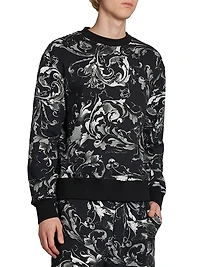 Barocco Print Sweatshirt