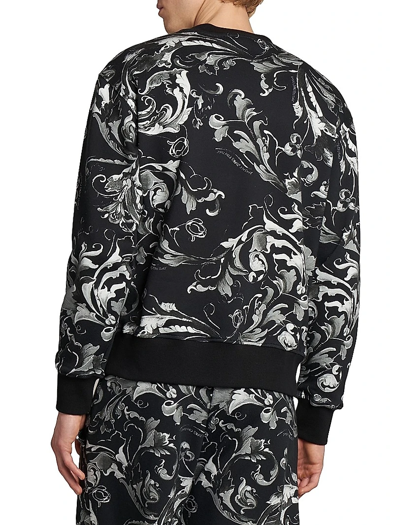 Barocco Print Sweatshirt