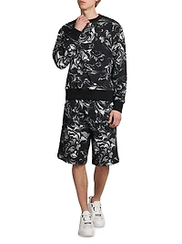 Barocco Print Sweatshirt