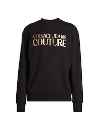 Metallic Logo Sweatshirt