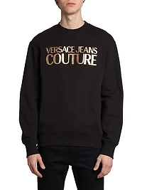 Metallic Logo Sweatshirt
