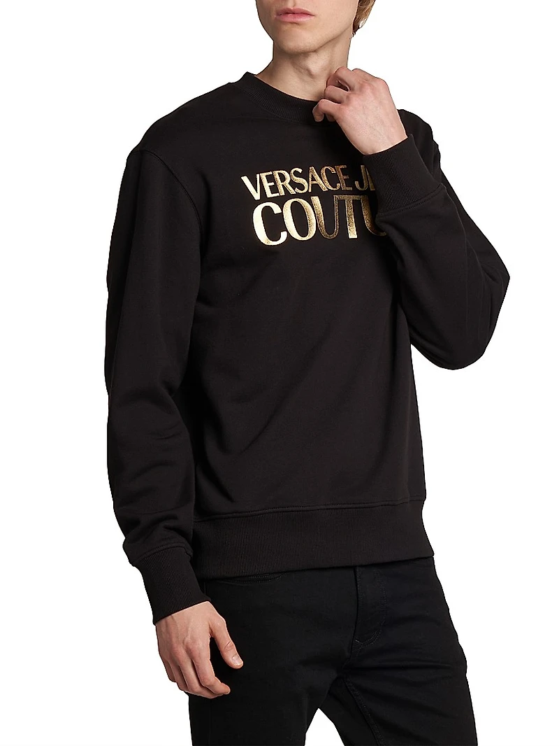 Metallic Logo Sweatshirt