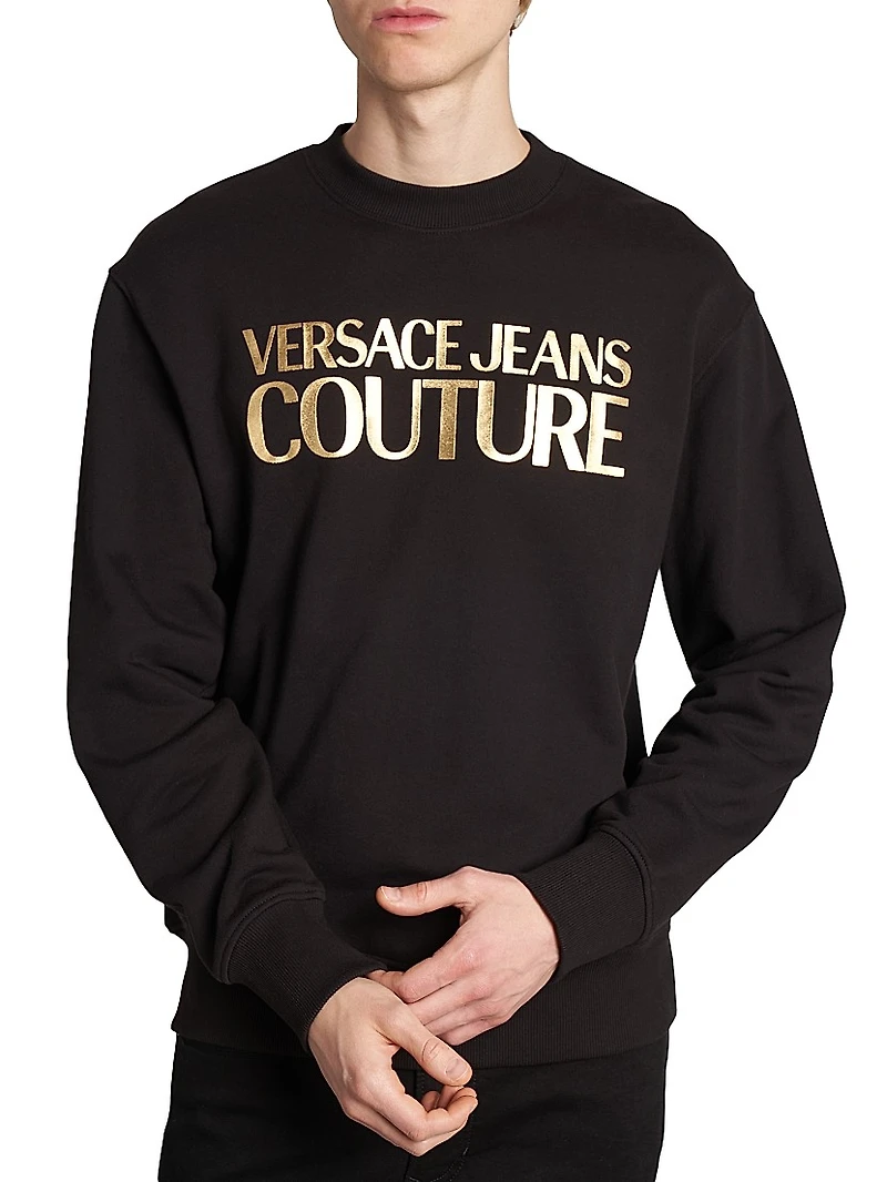 Metallic Logo Sweatshirt