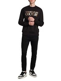 Metallic Logo Sweatshirt