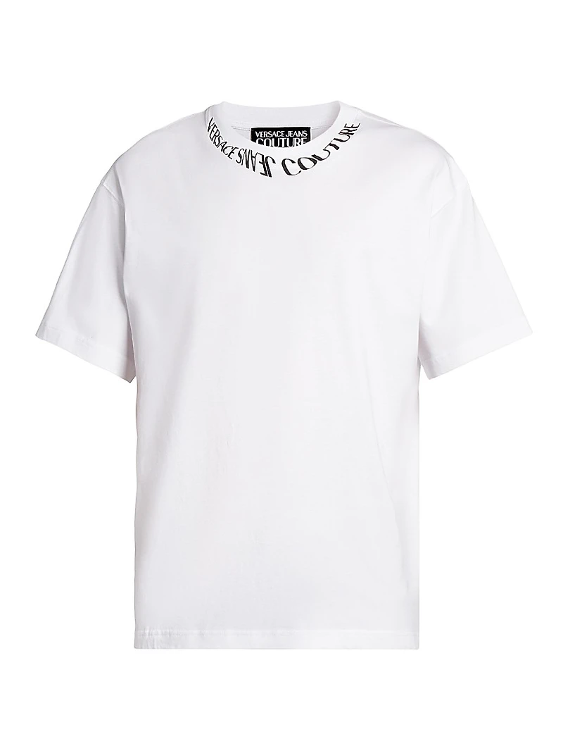 Warped Logo Crewneck T-Shirt