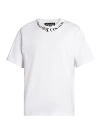 Warped Logo Crewneck T-Shirt