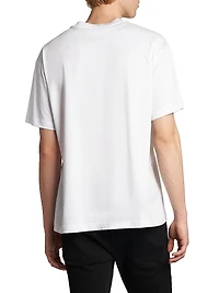 Warped Logo Crewneck T-Shirt