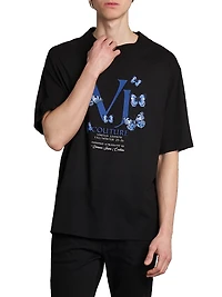 Butterfly Logo Crewneck T-Shirt