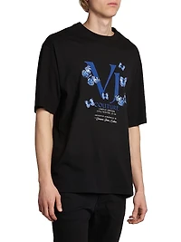 Butterfly Logo Crewneck T-Shirt