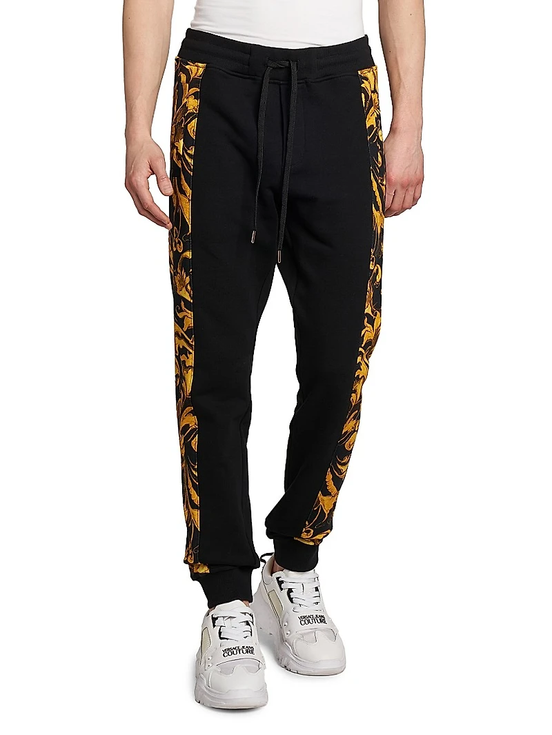 Baroque Stretch Cotton Gym Pants