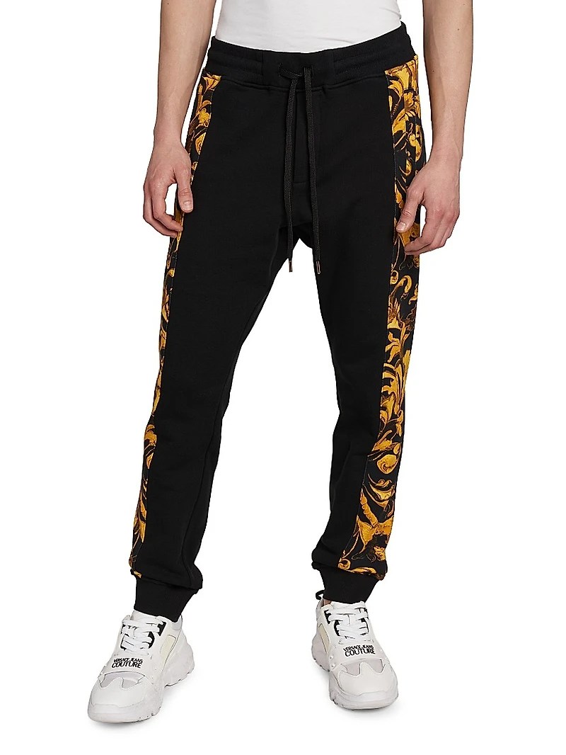 Baroque Stretch Cotton Gym Pants