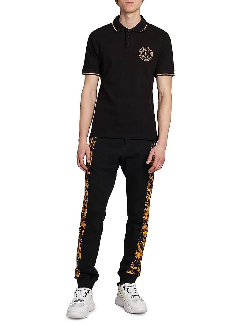 Baroque Stretch Cotton Gym Pants