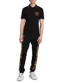 Baroque Stretch Cotton Gym Pants
