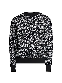 Warped Logo Sweatshirt