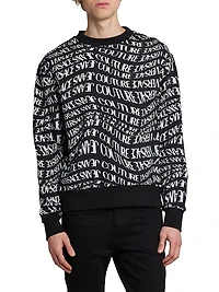 Warped Logo Sweatshirt