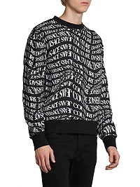 Warped Logo Sweatshirt