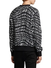 Warped Logo Sweatshirt
