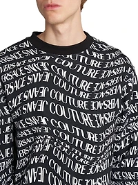 Warped Logo Sweatshirt