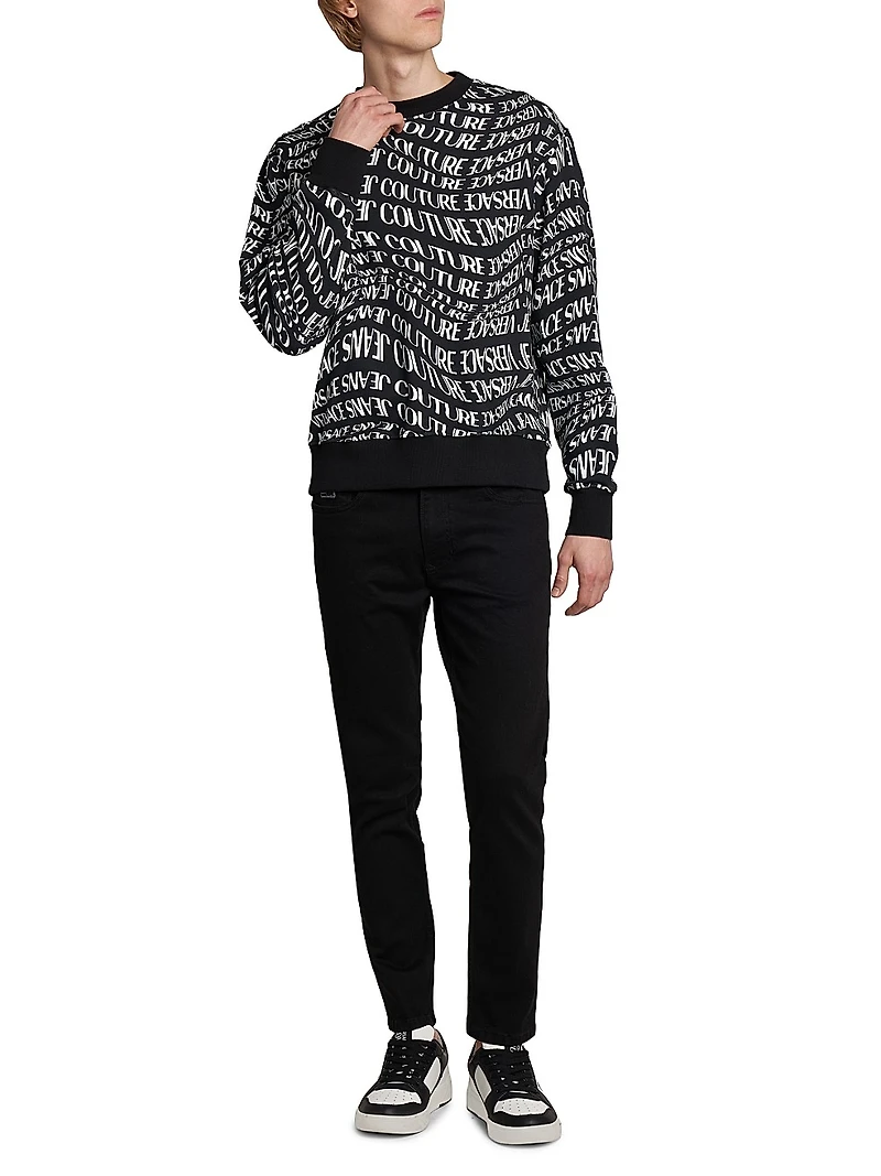 Warped Logo Sweatshirt