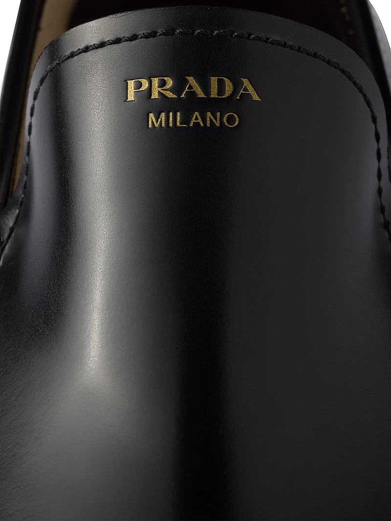 Women's Brushed Leather Loafers
